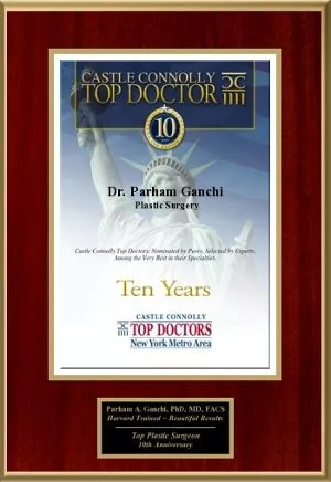 New York Area Top Doctor 10 Years