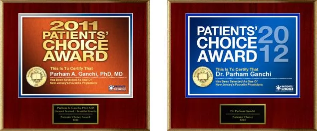 Patients’ Choice Top Plastic Surgeon Award 2011 and 2012
