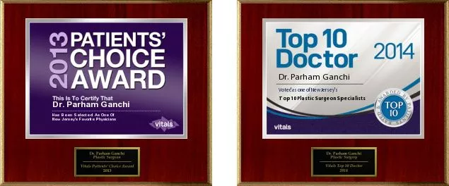 Vitals Top 10 and Patients’ Choice Best Plastic Surgeon 2013 and 2014